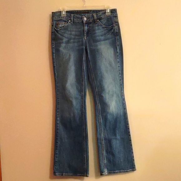 ‎Tommy Hilfiger Freedom Boot Women's size 4S medium wash bootcut jean - Picture 1 of 6